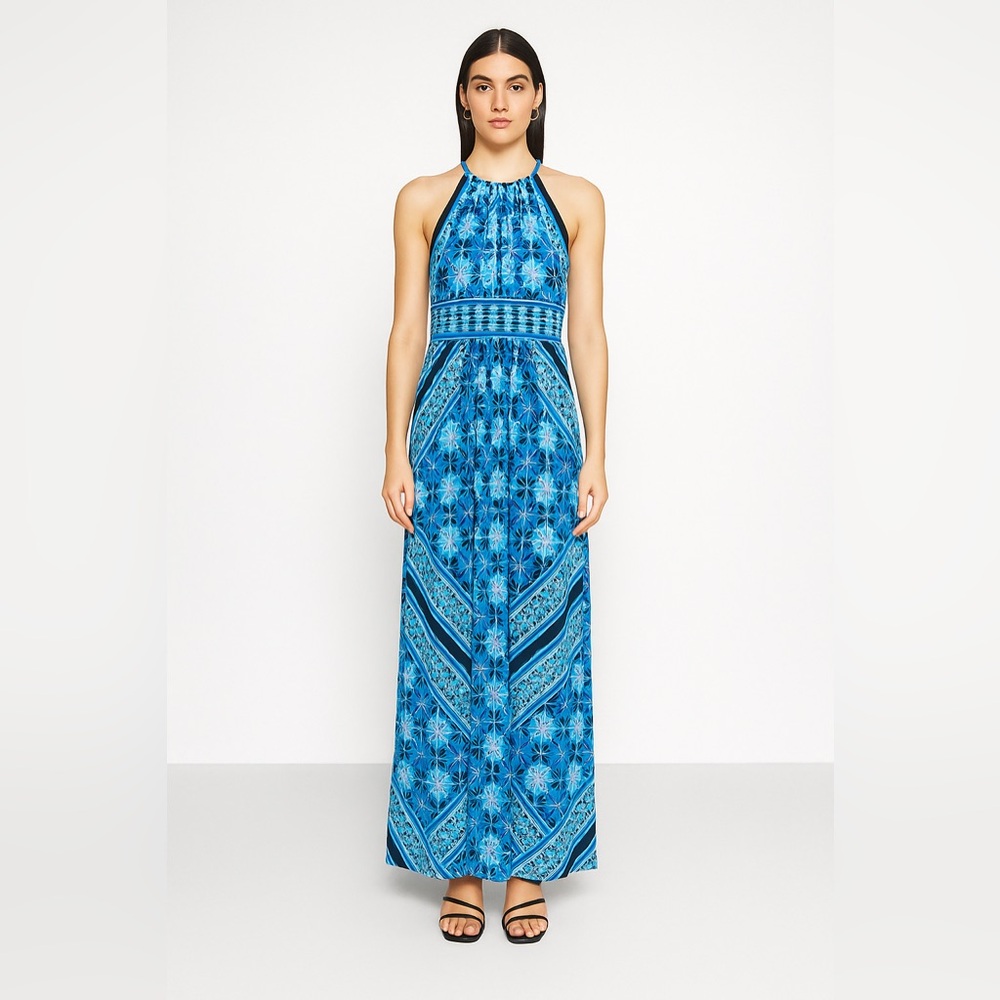 Signature Halter Maxi Dress